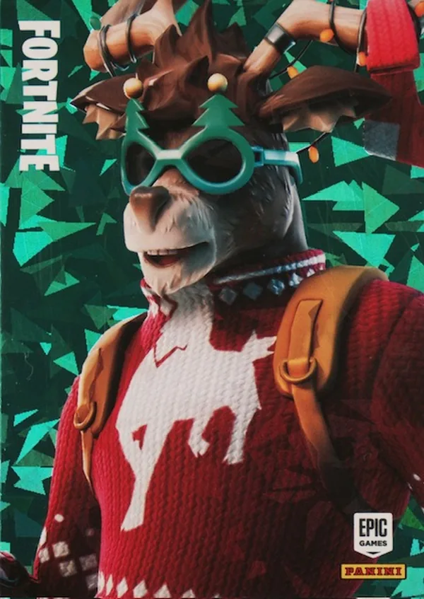 Dolph Panini Fortnite trading card front