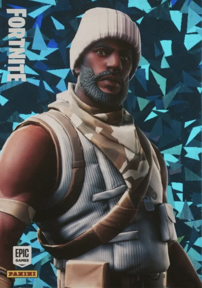Relay Panini Fortnite trading card front