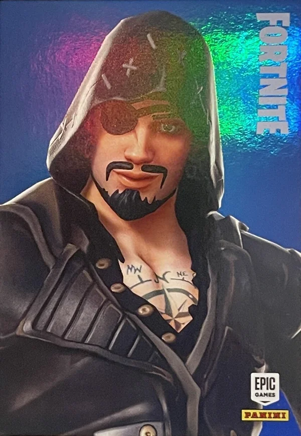 Blackheart Panini Fortnite trading card front