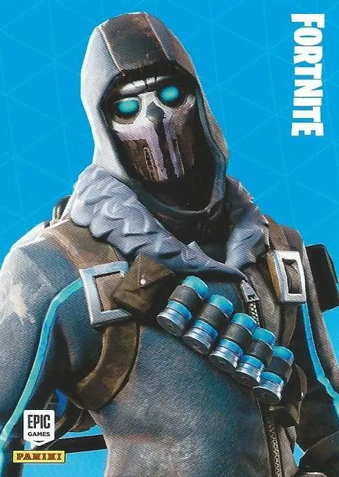 Vulture Panini Fortnite trading card