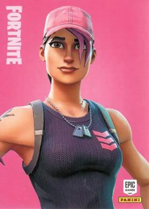 Rose Team Leader Panini Fortnite trading card