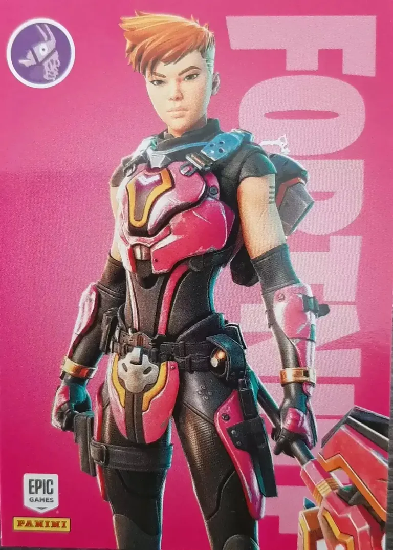 Reese Panini Fortnite trading card front