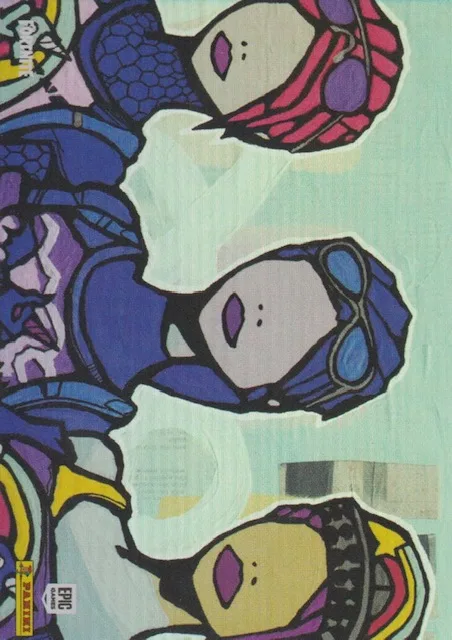 Bombers Panini Fortnite trading card front