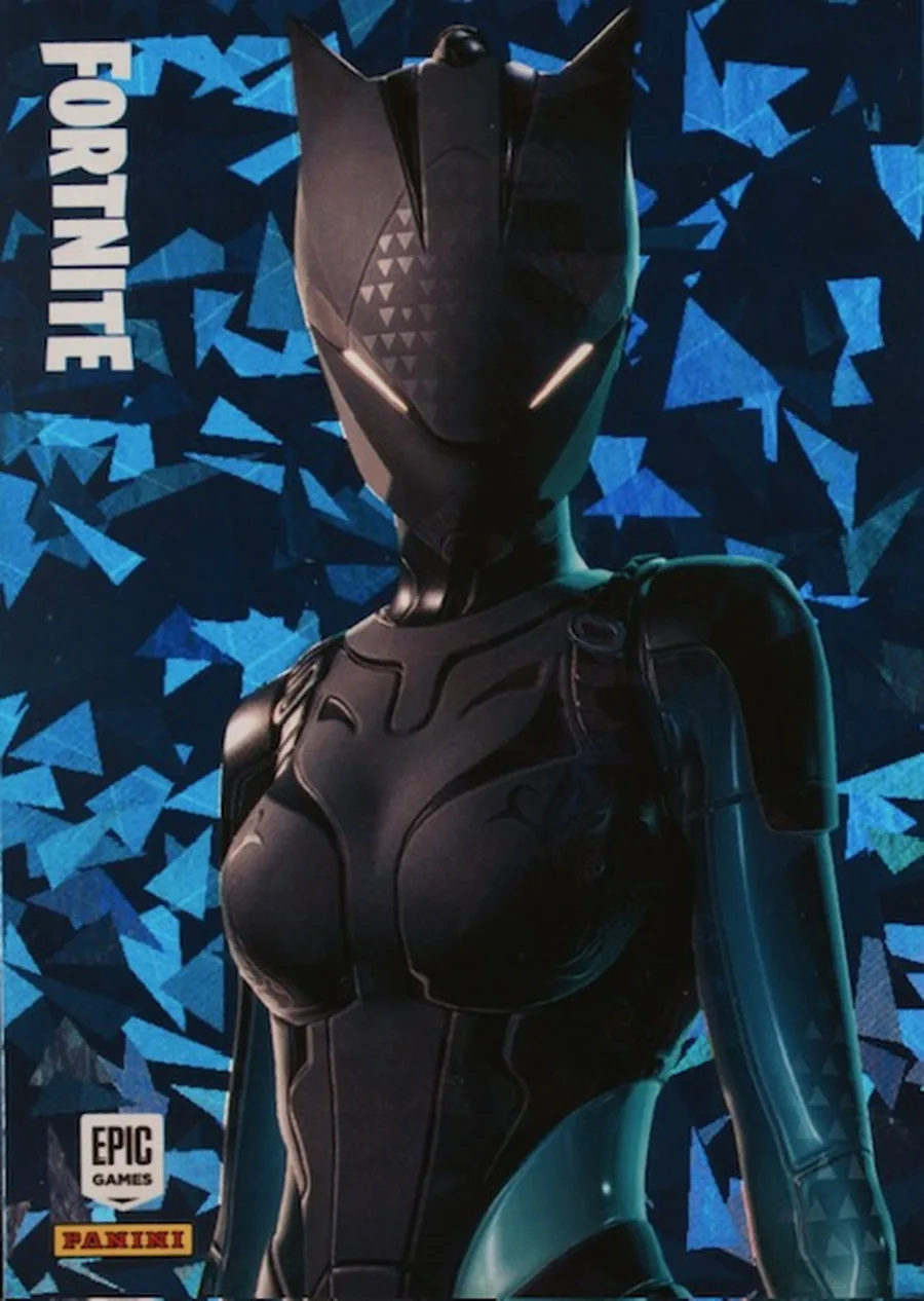 Lynx Panini Fortnite trading card front