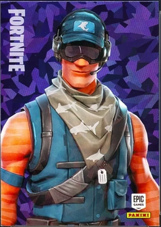 First Strike Specialist Panini Fortnite trading card front