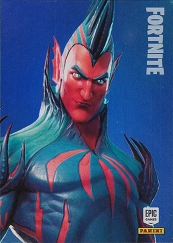 Flytrap Panini Fortnite trading card front