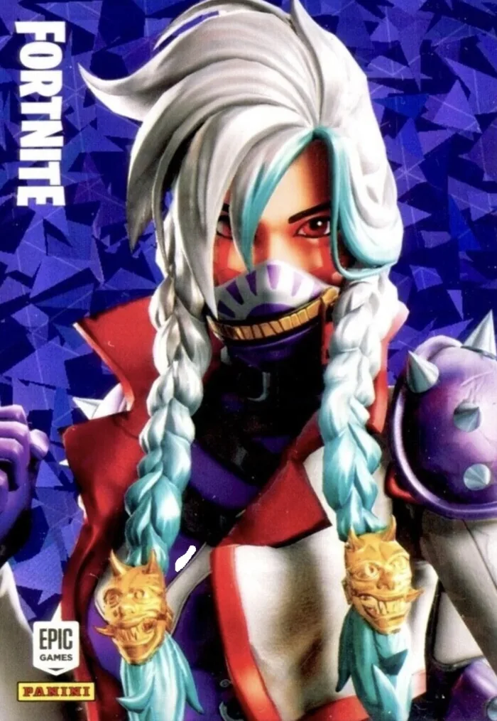 Payback Panini Fortnite trading card front