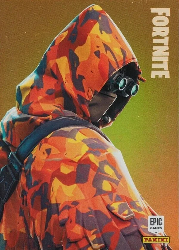 Longshot Panini Fortnite trading card front