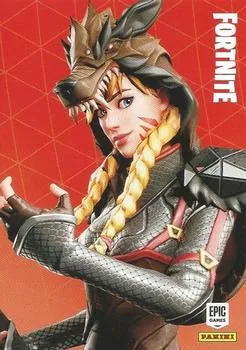 Grim Fable Panini Fortnite trading card