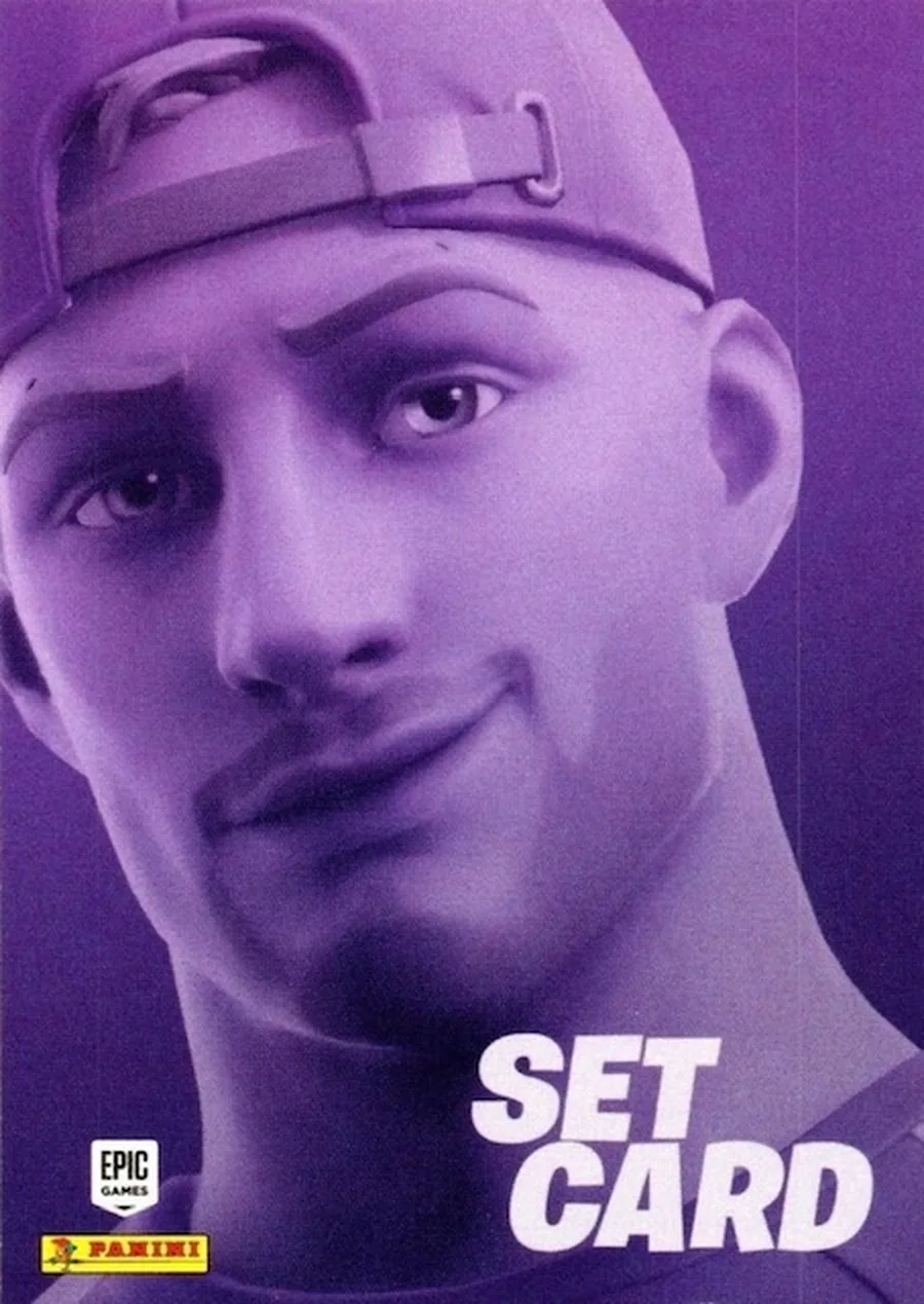 Banner Brigade Set Panini Fortnite trading card front
