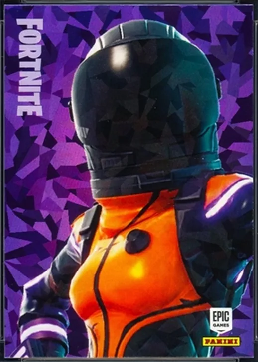 Dark Vanguard Panini Fortnite trading card front