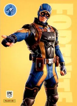 Axiom Panini Fortnite trading card front