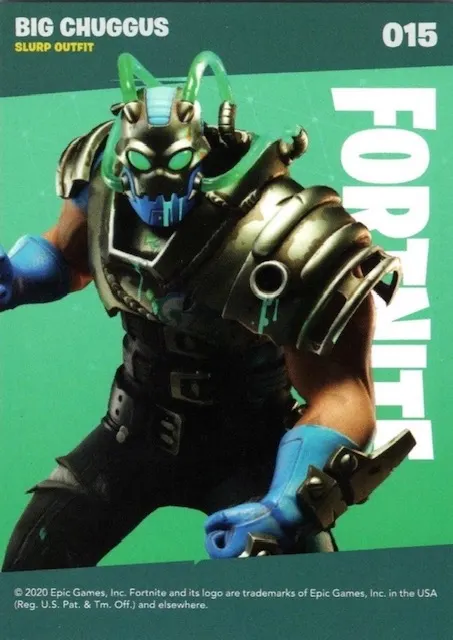 2020 Panini Fortnite Reloaded #15 Big Chuggus trading card back