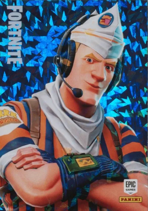 Grill Sargeant Panini Fortnite trading card front