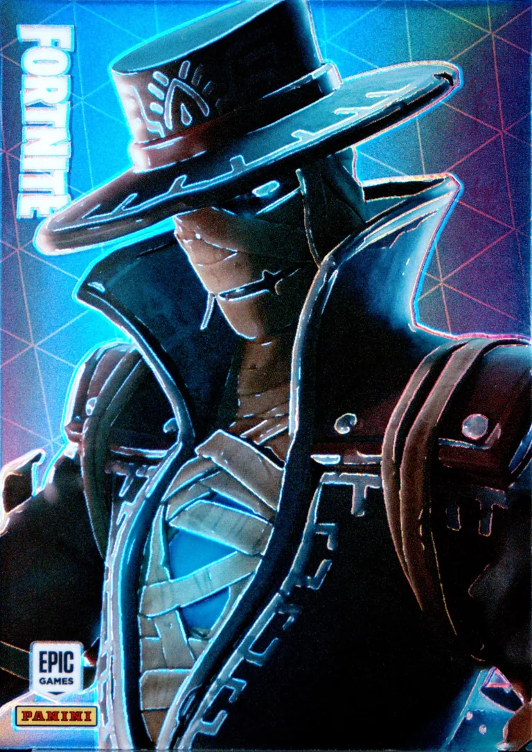 Wrath Panini Fortnite trading card front
