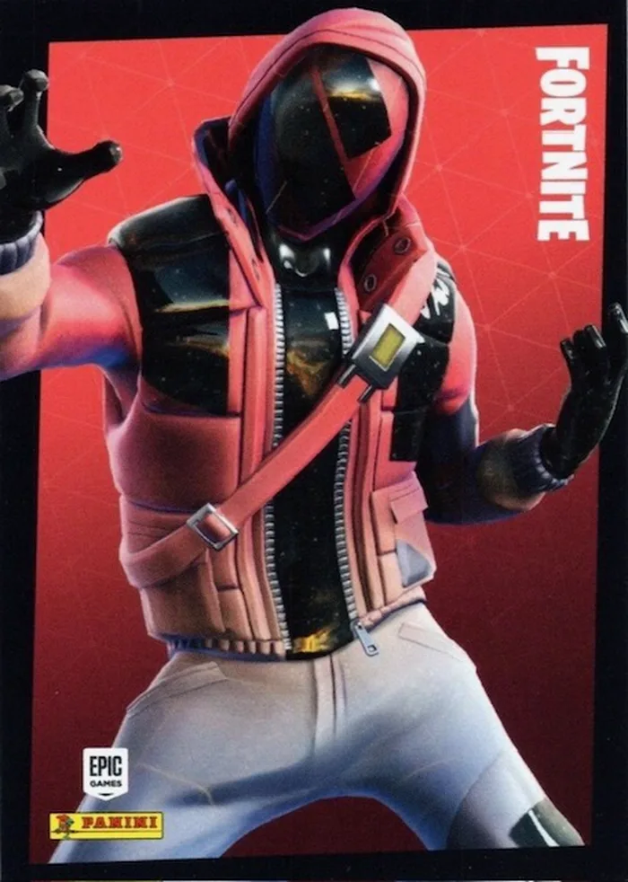 Hot Zone Panini Fortnite trading card front
