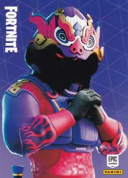 Smoke Dragon Panini Fortnite trading card