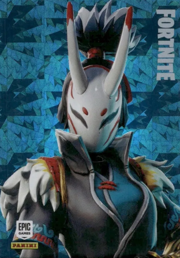 Nara Panini Fortnite trading card front