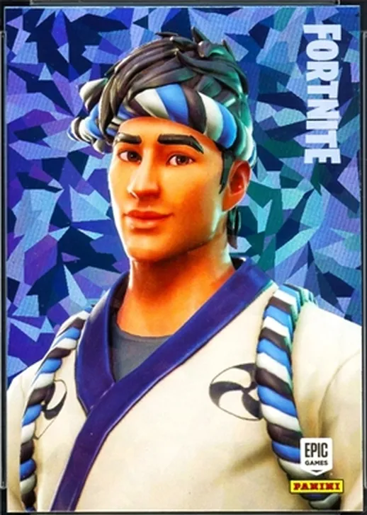 Sushi Master Panini Fortnite trading card front