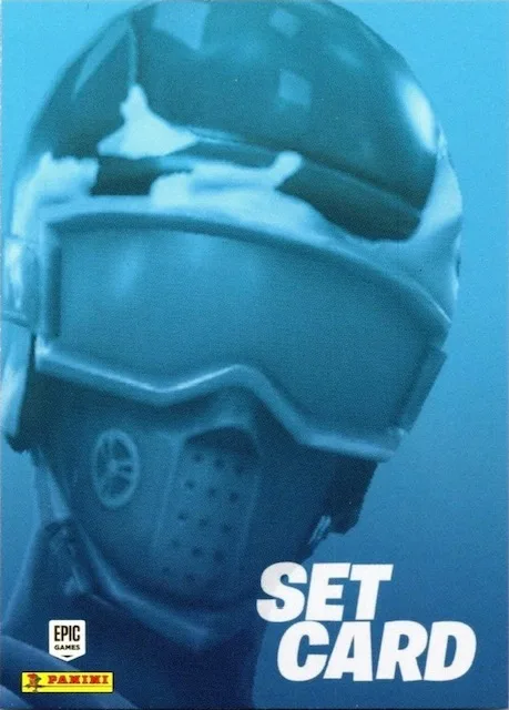 Winter Ski Set Panini Fortnite trading card front