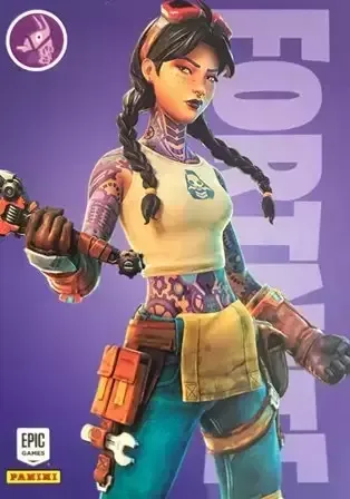 Jules Panini Fortnite trading card front