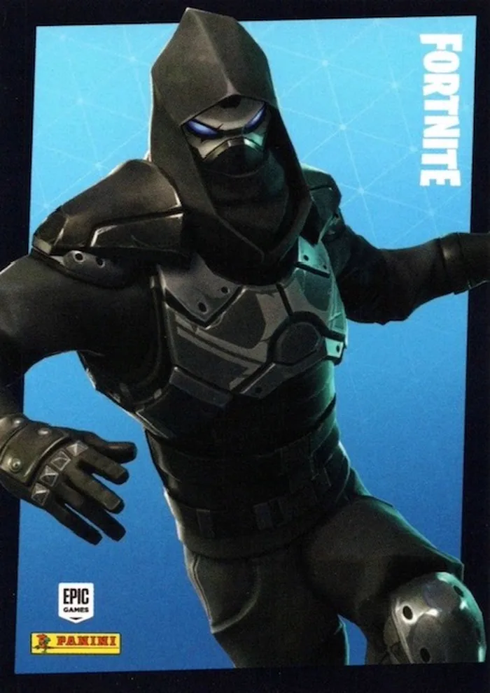 Enforcer Panini Fortnite trading card front