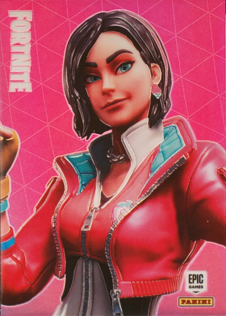 Rox Panini Fortnite trading card front