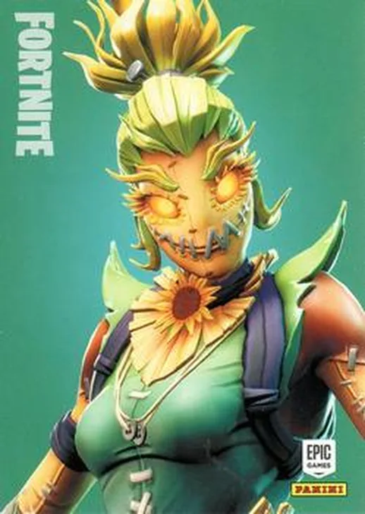 Straw Ops Panini Fortnite trading card