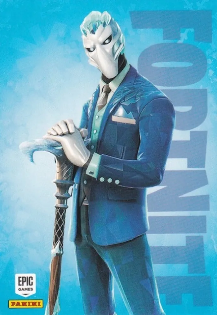 Frost Broker Panini Fortnite trading card front