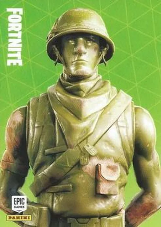 Plastic Patroller Panini Fortnite trading card