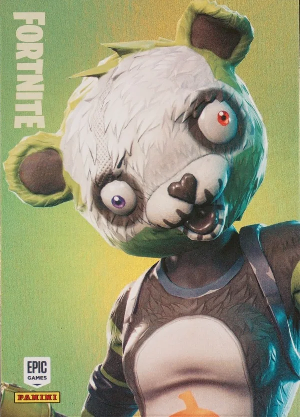 Spooky Team Leader Panini Fortnite trading card front