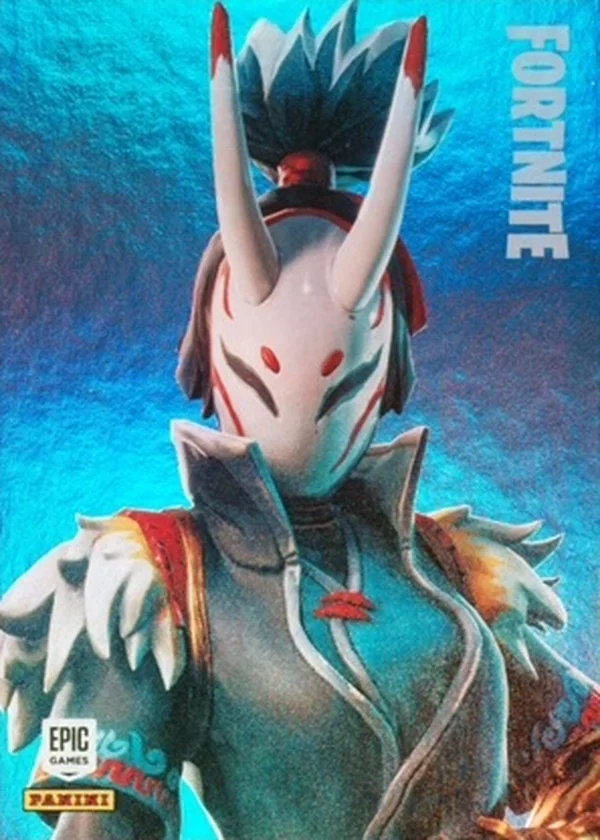 Nara Panini Fortnite trading card front