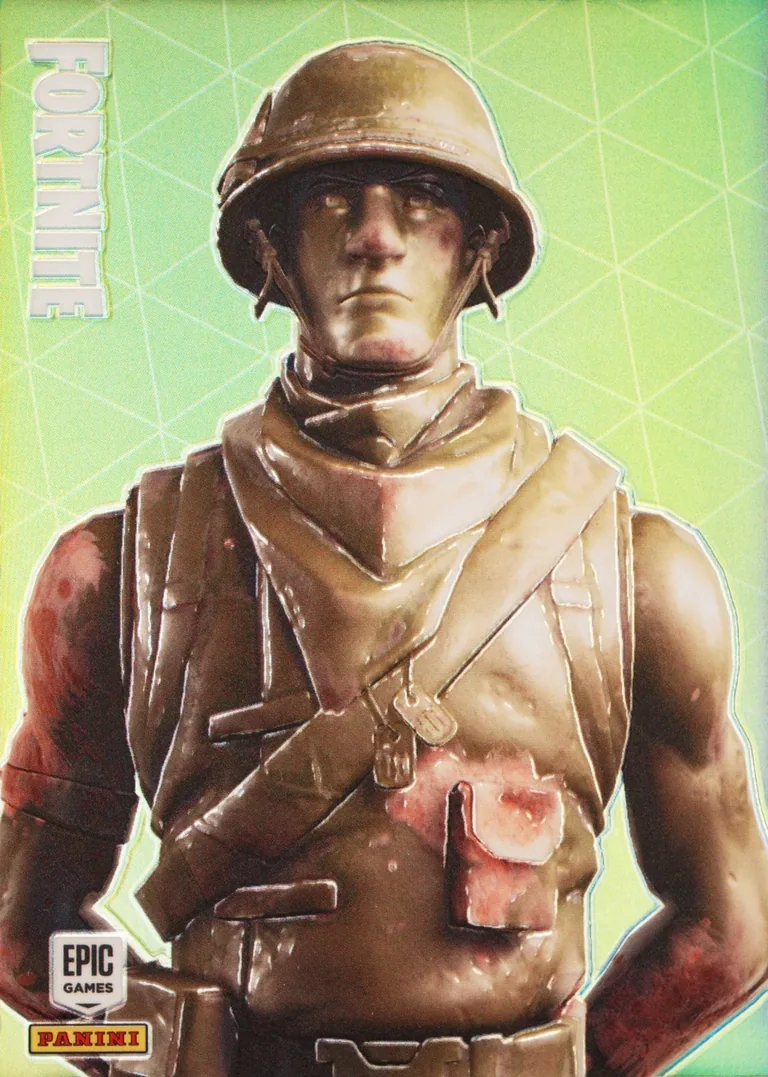 Plastic Patroller Panini Fortnite trading card front