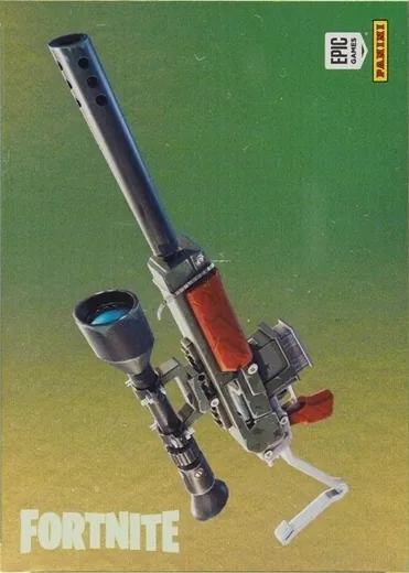 Semi-Auto Sniper Rifle Panini Fortnite trading card front