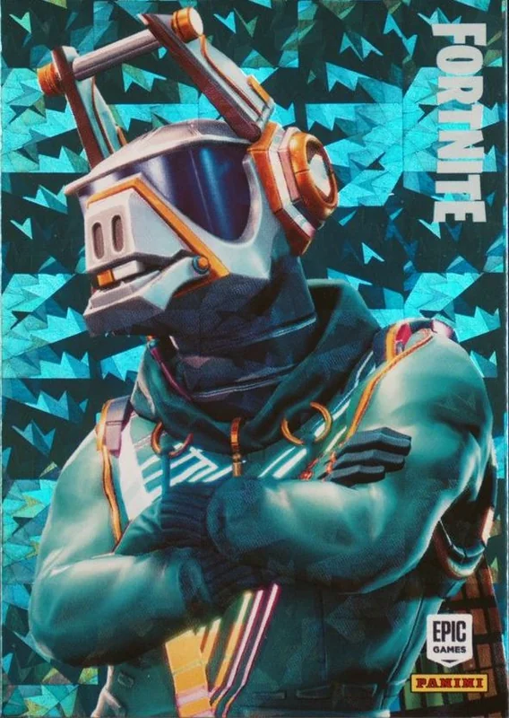 DJ Yonder Panini Fortnite trading card front