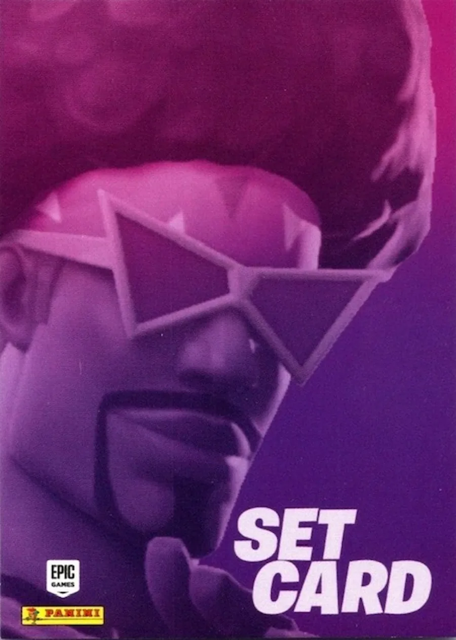 Fortnite Fever Set Panini Fortnite trading card front