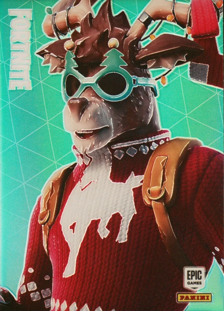 Dolph Panini Fortnite trading card front