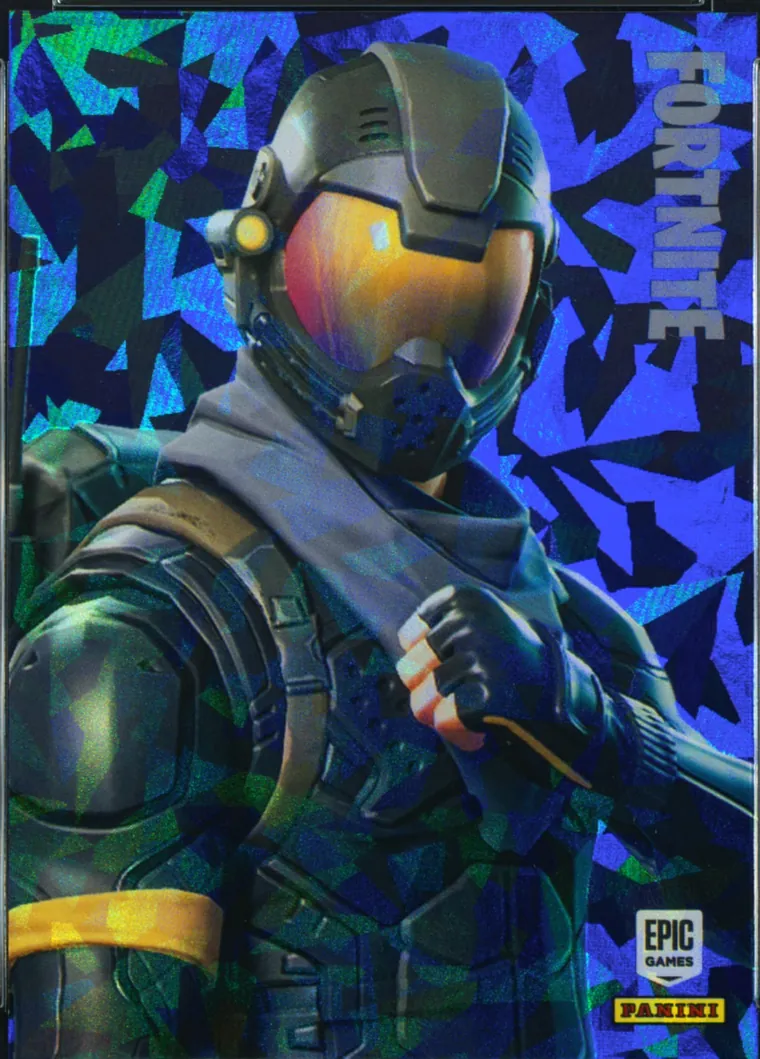 Rogue Agent Panini Fortnite trading card front
