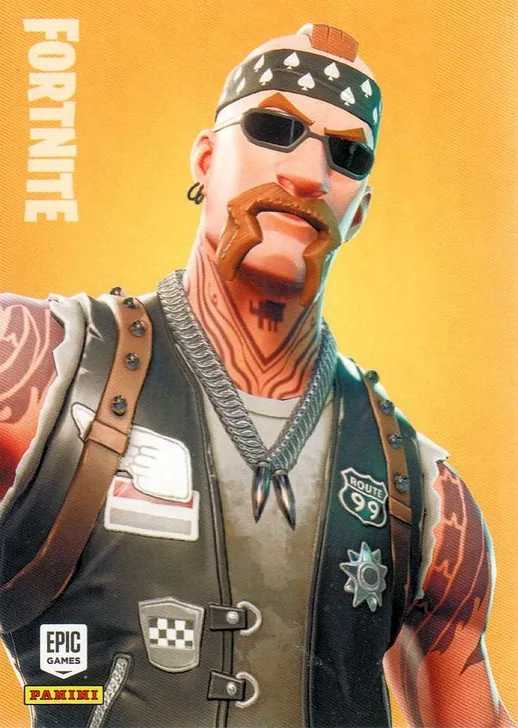 Backbone Panini Fortnite trading card