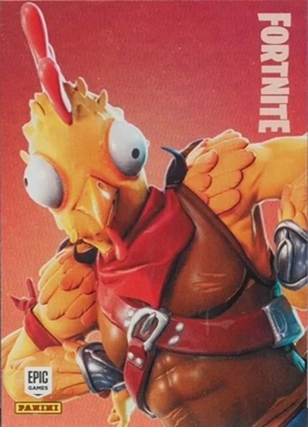 Tender Defender Panini Fortnite trading card front