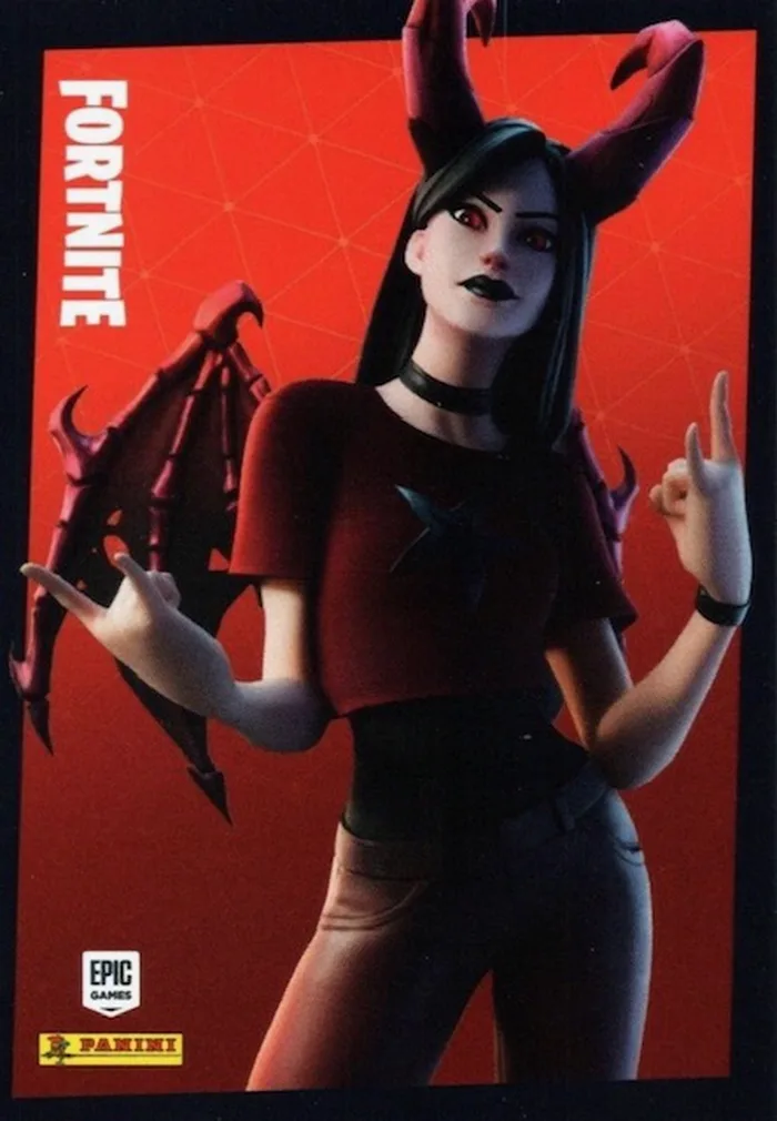 Haze (Extreme) Panini Fortnite trading card front