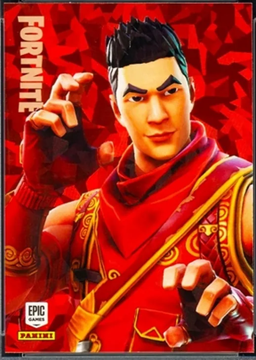 Crimson Scout Panini Fortnite trading card front
