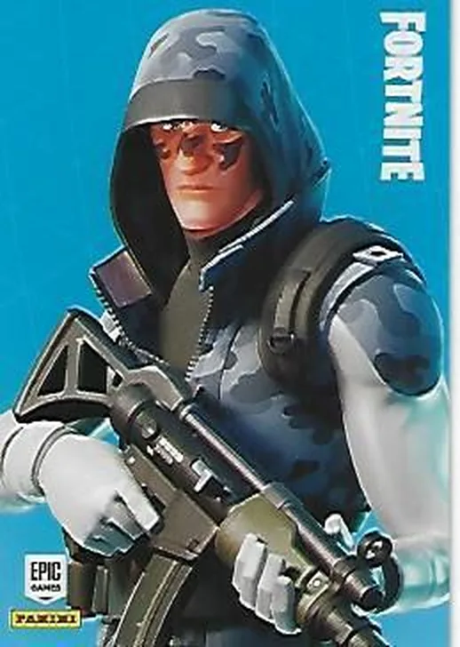 Arctic Intel Panini Fortnite trading card