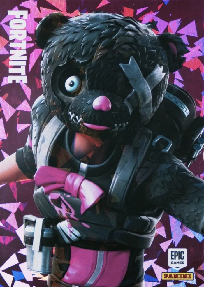 Snuggs Panini Fortnite trading card front