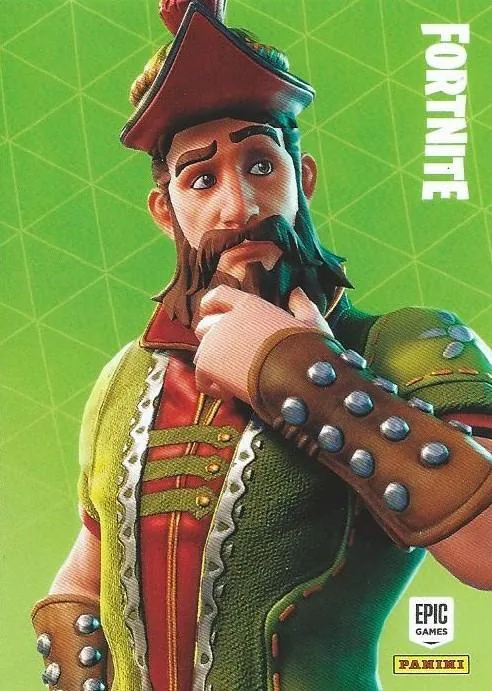 Hacivat Panini Fortnite trading card