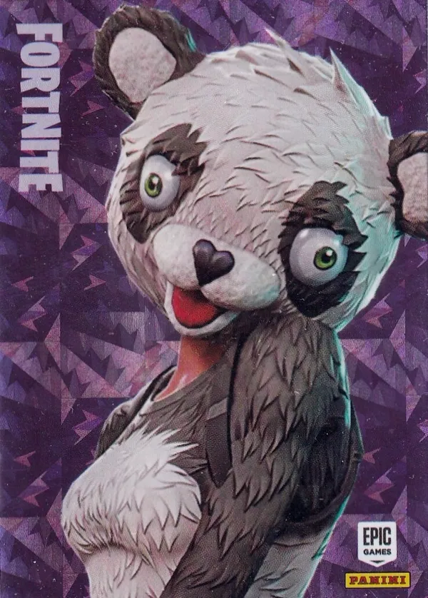 P.A.N.D.A. Team Leader Panini Fortnite trading card front