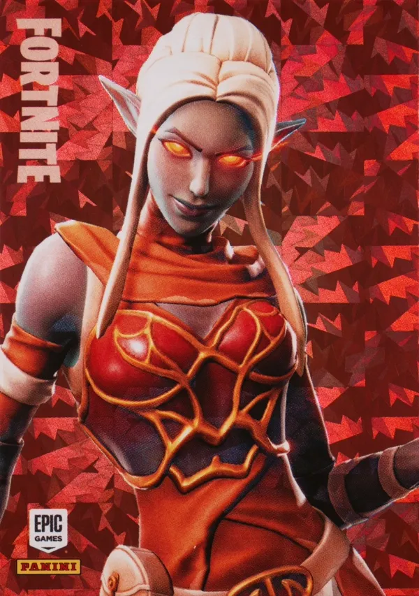 Ember Panini Fortnite trading card front