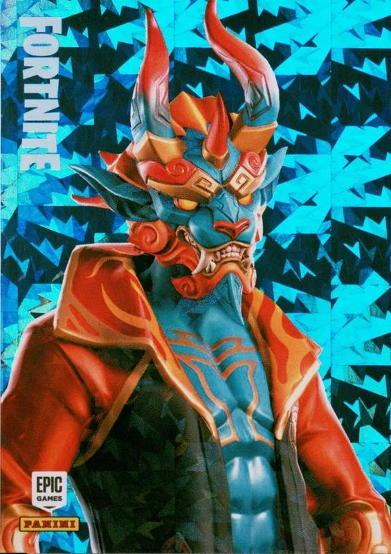 Firewalker Panini Fortnite trading card front