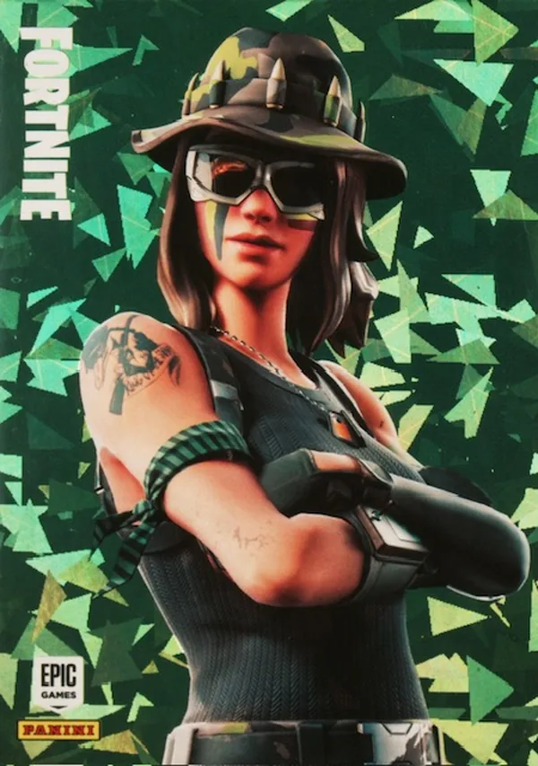 Swamp Stalker Panini Fortnite trading card front