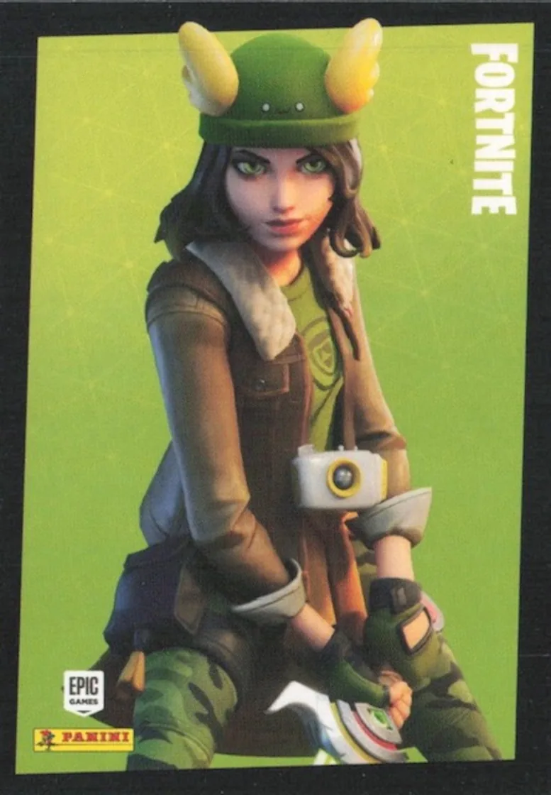 Skye (Ghost) Panini Fortnite trading card front
